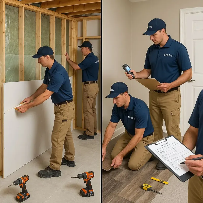 Repairs and Reconstruction process in Saint Helena Parish, LA